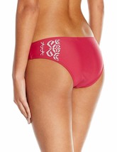 MINKPINK Women&#39;s Mandala Wonder Embroidered Bikini Bottom, Berry, XS - $26.99