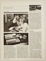 1983 Magazine Photo Article Home-Computers Apple Lisa Computer under $10... - £10.52 GBP