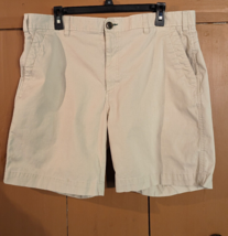 Orvis Mens Shorts Beige Khaki Size 38 Outdoor Hiking Casual Chino 8&quot; Inseam - £11.45 GBP