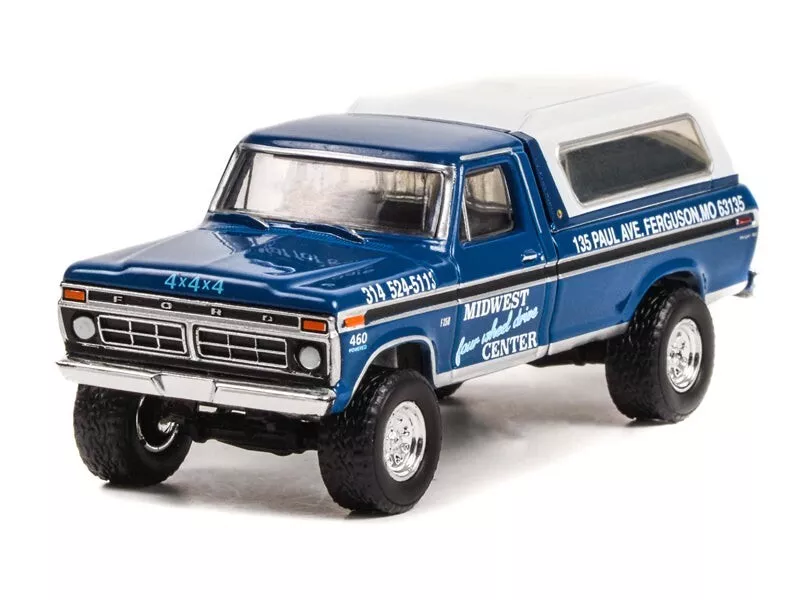 1974 Ford F-250 w/ Camper Shell Diecast 1:64 Scale Model Toys - £28.00 GBP