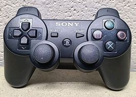 Mint Genuine Authentic Sony Playstation 3 PS3 controller DualShock +Sixa... - $94.89