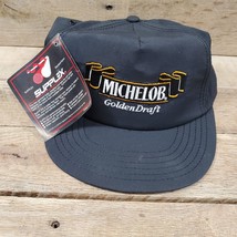 VTG Michelob Golden Draft Trucker Style Hat Good Shape Black - $19.75