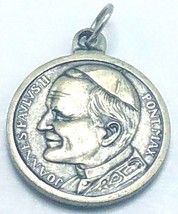 Papa John Paul II Mediallion Conmemorativo 1990 Checoslovaquia Primera V... - £10.63 GBP