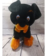 Classic Toy Company Puppy Dog Plush 11&quot; Black and Gold/Brown 2003 - £10.59 GBP