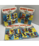 Vintage New Lot If Olympic Figures Figurines Lot Of Four Packs - £8.13 GBP