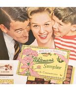 1958 Whitman&#39;s Chocolate Sampler Box Advertisement Mother&#39;s Day Candy DW... - €11,07 EUR
