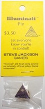 Illuminati Game Subversion &amp; Recruitment Logo Metal Enamel Pin Steve Jac... - $28.94