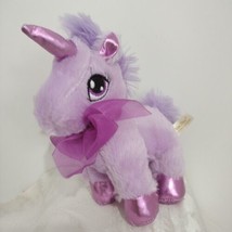 Dandee Collection Choice Toys Purple Unicorn Plush Stuffed Aniimal 8&quot; - £7.90 GBP