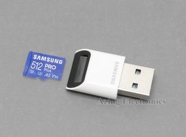 Samsung PRO Plus 512GB microSDXC Memory Card with USB 3.0 Reader MB-MD51... - £31.85 GBP