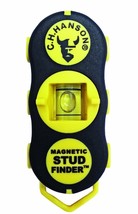 Magnetic Stud Finder Studs Behind Drywall Sheetrock Rotating Bubble Vial Locate - £10.46 GBP