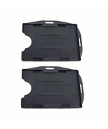 Fujiyuan 5 Pcs Rigid Badge Holder Open Double Sided Pick Card ID Card Ho... - $5.38