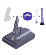 For Dyson V8 Battery 21.6V 4600mAh V8 Animal SV10 V8 Absolute V8 Fluffy ... - $34.87 CAD