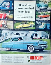 Mercury Best Drive Starts Here! Power Features -1953 Vintage Print Ad - $9.46