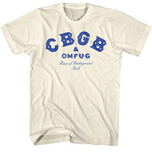 CBGB OMFUG Bluegrass Logo Men&#39;s T Shirt Home of Underground Rock Country Punk - £22.15 GBP+