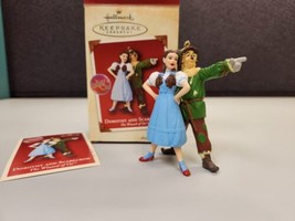 Hallmark Keepsake Ornament Wizard of Oz &quot;Dorothy and Scarecrow&quot; new - £11.48 GBP