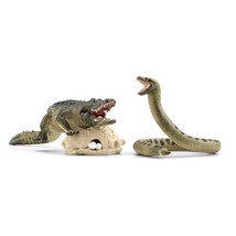 Schleich Wild Life 5-Piece Wild Animal Toy Playset for Boys and Girls Ages 3+, D - £16.77 GBP
