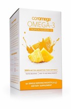 Coromega Omega 3 Fish Oil Supplement with Vitamin D3, 650mg of Omega-3s with ... - £31.35 GBP