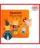 Montessori-Inspired Spanish Nursery Rhymes Book - Musical Learning for T... - $79.87 CAD