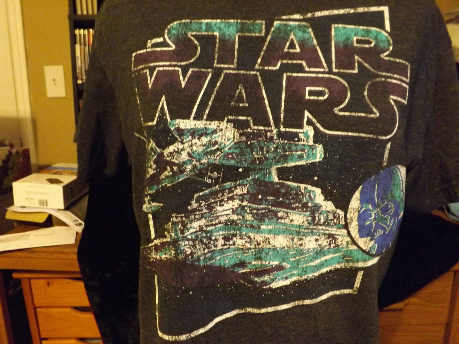 Star Wars Dark Empire Darth Vader star destroyer t-shirt extra large xl - $7.99