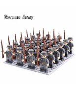 24pcs/Lot Military Soldiers Building Blocks Set Action Figures Bricks To... - £16.69 GBP