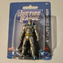 Armored Batman 3&quot; Figurine 2020 DC Justice League Mattel Mini Action Figure - $4.95