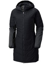 Columbia Womens Activewear Trail Long Hybrid Jacket,Black/Shark,Small Petite - £106.77 GBP