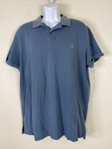 Polo Ralph Lauren Men Size XL Blue Knit Polo Shirt Short Sleeve - $8.09