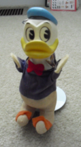 RARE Vintage 1964 Cloth and Vinyl Donald Duck Plush Animal Doll 6 3/4&quot; Tall - $48.51