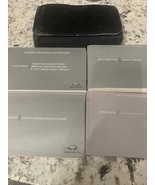 2012  Infinity QX Owner’s Manual Set wit case used - $368.34 MXN