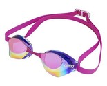 Arena swimming goggles glass non-cushion type FINA approved one size AGL... - $41.24
