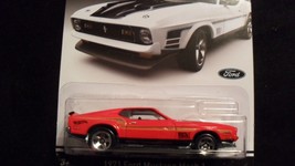 Hot Wheels 2014 50 Years of Mustangs 3 8 1971 Mustang Mach I Hotwheels Ford - £24.29 GBP