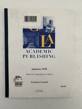 UCLA Academic Publishing Japanese 191B Minority Languages in Japan Textbook - £27.06 GBP