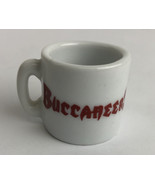 Vintage NFL Mini Coffee Cup Mug TAMPA BAY BUCCANEERS 1.25&quot; Collectible M... - $192.33 MXN