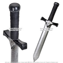 18&quot; Fantasy Dark Knight Dagger LARP Foam Short Sword Latex Game Weapon C... - $22.75