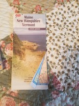 2010 Maine new Hampshire Vermont State Series Map - £3.88 GBP