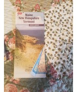 2010 Maine new Hampshire Vermont State Series Map - $4.94