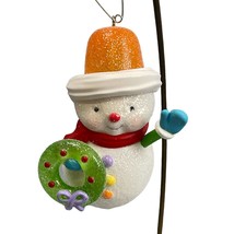 Hallmark Keepsake Ornament Sweet Snowman Candy Wreath 2019 Limited Edition  - £10.06 GBP