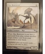 Myr Retriever Magic The Gathering Mirrodin Artifact 215 MTG Vintage 2003 - $3.76