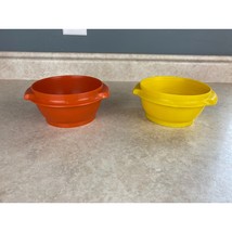 Tupperware Made In Canada Two14 Fluid Ounce Storage Bowls Without Lids - $8.90