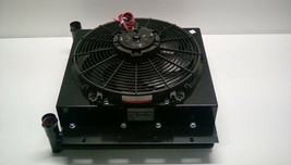 Hayden Industrial Mobile Hydraulic Oil Cooler Fan &amp; Shroud 24 Volt Heavy Duty - £546.50 GBP