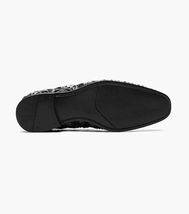 Mens Stacy Adams Sequence Plain Toe Slip On 3D Molded Upper Black 25535-001 image 6