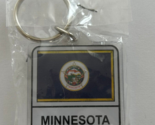 Minnesota State Flag Key Chain 2 Sided Key Ring - $4.95