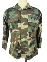 U.S. Air Force Coat Mens Medium Woodland Camo Combat 8415-01-084-1647 w/... - $14.85