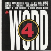 Word 4 Cd Boogie Down Production Kool Moe Dee A Tribe Called Quest Steady B - £15.81 GBP