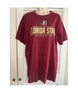 Florida State Seminoles Champion T-Shirt Embroidered Logo NCAA Maroon Mint - $17.96 CAD