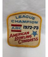 League Champion 1972-73 ABC Embroidered Iron On Patch 3&quot; - $152.62 MXN