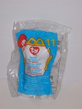 Ty Teenie Beanie Baby #11 &#39;Nook Happy Meal Toy Plush Stuffed Animal - £15.62 GBP