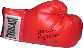 Ray Mercer signed Everlast Red Right Boxing Glove w/ Merciless (1988 Seoul Olymp - £54.22 GBP