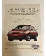 1997 Ford Escort Vintage Print Ad pa7 - $7.91