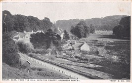 Bibery Glos Uk From The Hill~The Fishery~Arlington Row &amp; C.~ Taunt &amp; Co Postcard - £6.24 GBP